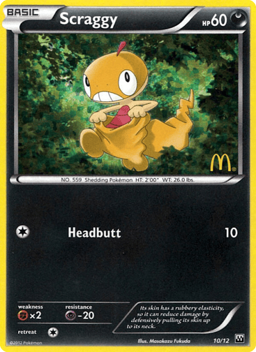 Scraggy - McDonald's Collection 2012 10
