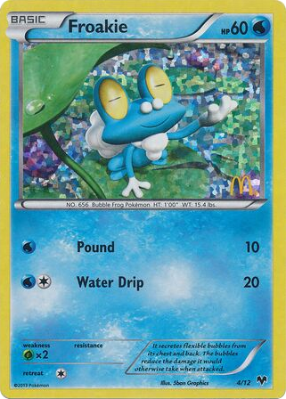 Froakie - McDonald's Collection 2014 4
