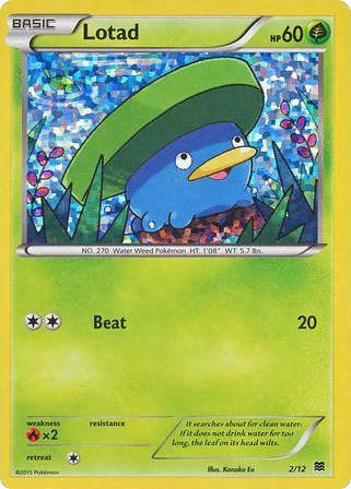 Lotad - McDonald's Collection 2015 2