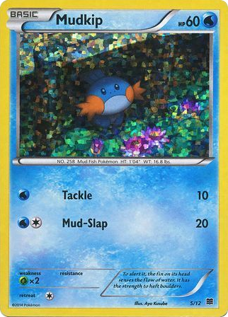 Mudkip – McDonald's Collection 2015 5/12 Pokémon card