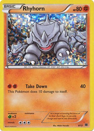 Rhyhorn - McDonald's Collection 2015 8