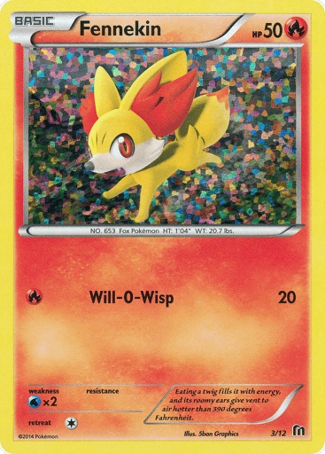 Fennekin - McDonald's Collection 2016 3