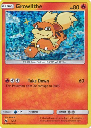 Growlithe - McDonald's Collection 2018 1