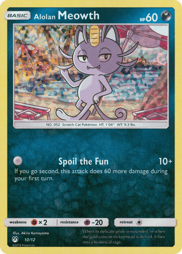 Alolan Meowth - McDonald's Collection 2019 10