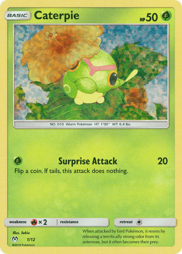 Caterpie - McDonald's Collection 2019 1