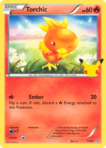 Torchic - McDonald's Collection 2021 11