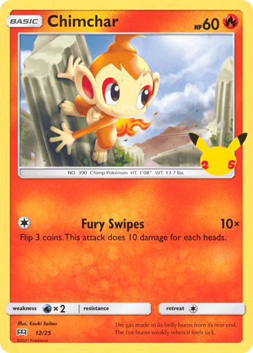 Chimchar - McDonald's Collection 2021 12