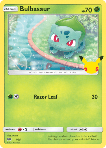 Bulbasaur - McDonald's Collection 2021 1