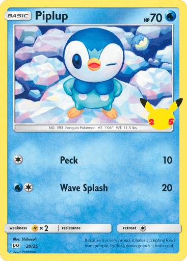 Piplup - McDonald's Collection 2021 20