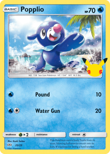 Popplio - McDonald's Collection 2021 23