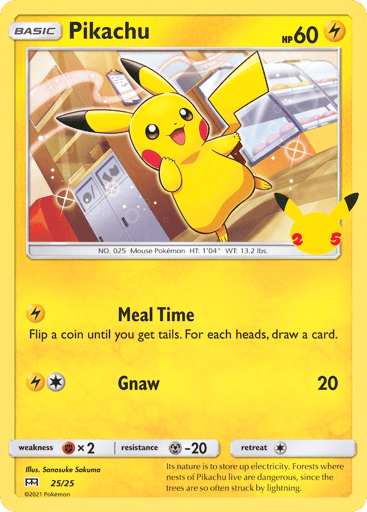 Pikachu - McDonald's Collection 2021 25