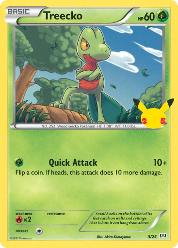Treecko - McDonald's Collection 2021 3