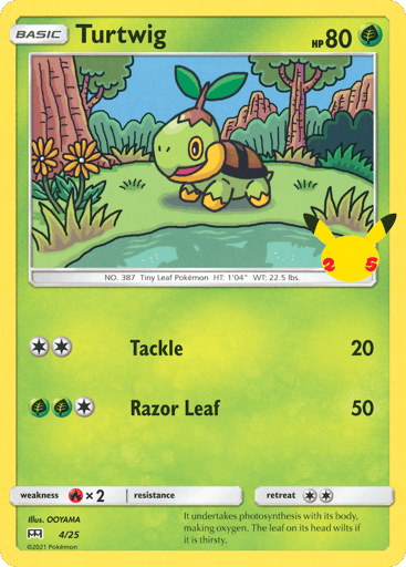Turtwig - McDonald's Collection 2021 4