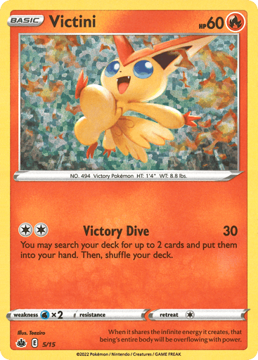 Victini - McDonald's Collection 2022 5