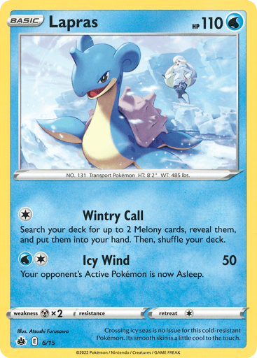 Lapras - McDonald's Collection 2022 6