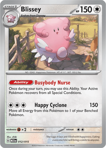 Blissey - McDonald's Collection 2023 12