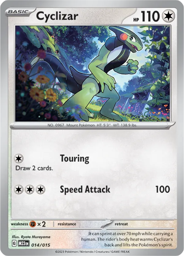 Cyclizar – McDonald's Collection 2023 014/015 Pokémon card