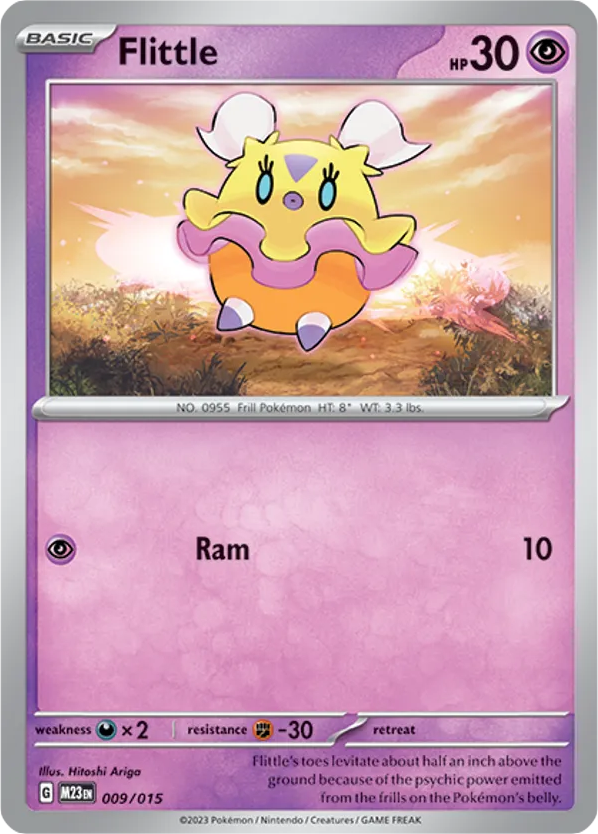 Flittle – McDonald's Collection 2023 009/015 Pokémon card