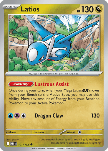 Latios - Mega Evolution 101