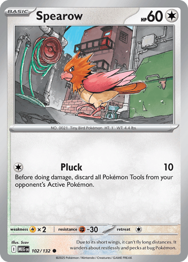 Spearow - Mega Evolution 102