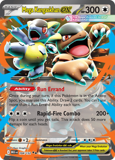 Mega Kangaskhan ex - Mega Evolution 104