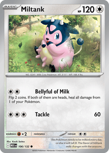 Miltank - Mega Evolution 106
