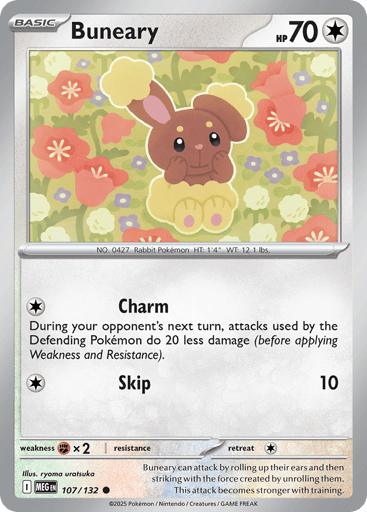 Buneary - Mega Evolution 107