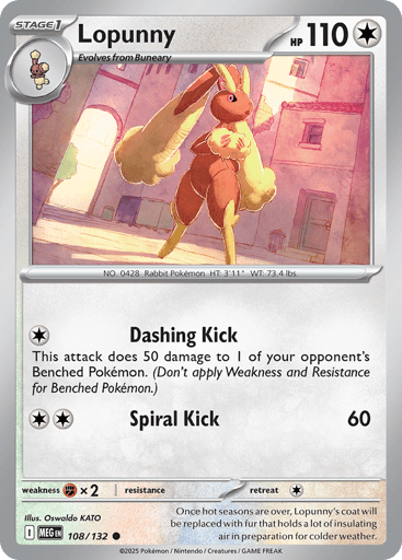 Lopunny - Mega Evolution 108
