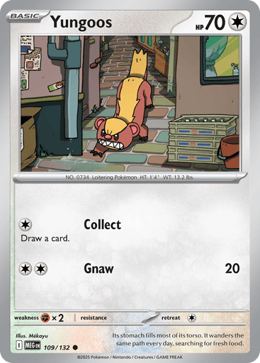 Yungoos - Mega Evolution 109