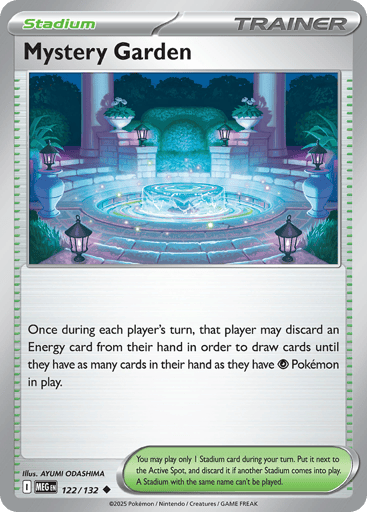 Mystery Garden - Mega Evolution 122