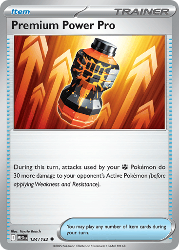 Premium Power Pro - Mega Evolution 124