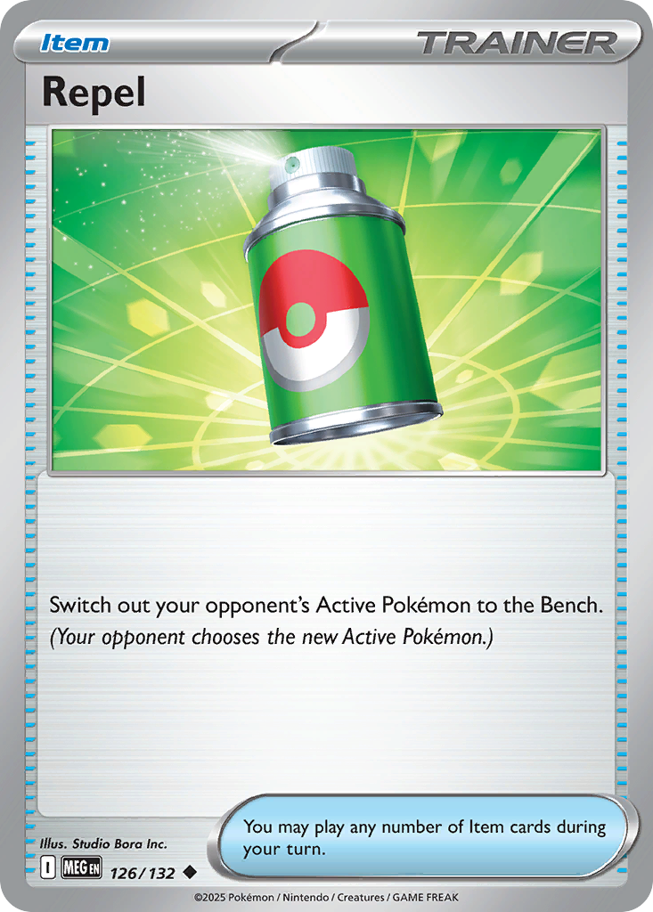 Repel – Mega Evolution 126/132 Pokémon card