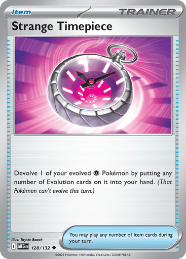 Strange Timepiece - Mega Evolution 128