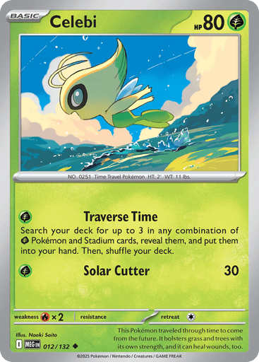 Celebi - Mega Evolution 12