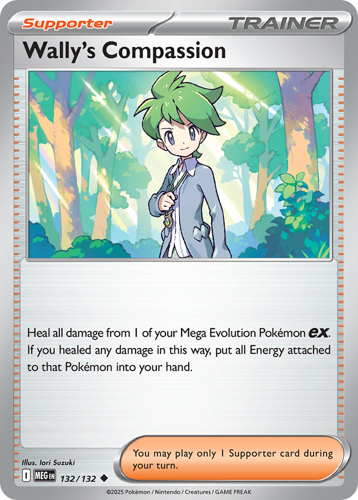 Wally's Compassion – Mega Evolution 132/132 Pokémon card