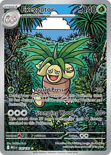 Exeggutor - Mega Evolution 135