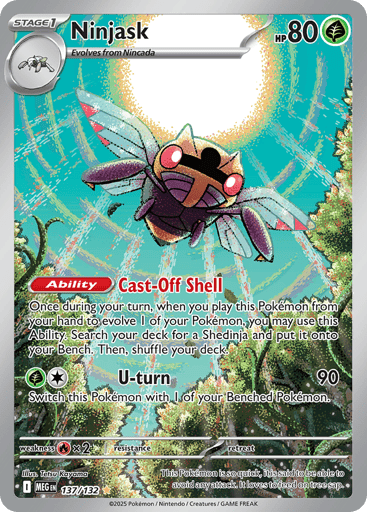 Ninjask - Mega Evolution 137