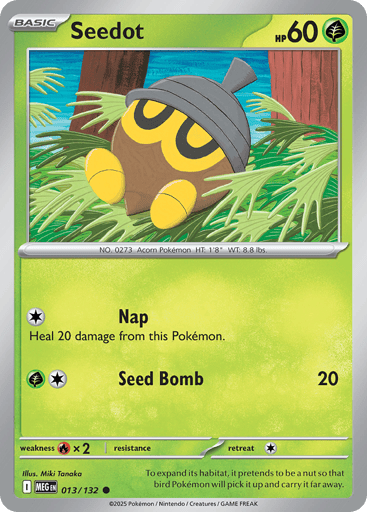 Seedot - Mega Evolution 13