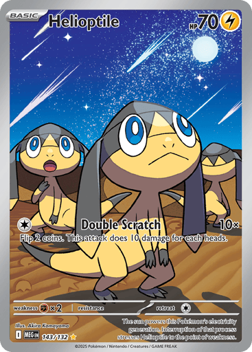 Helioptile - Mega Evolution 143