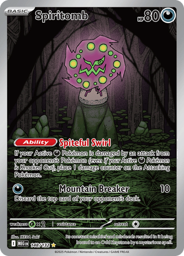 Spiritomb - Mega Evolution 148
