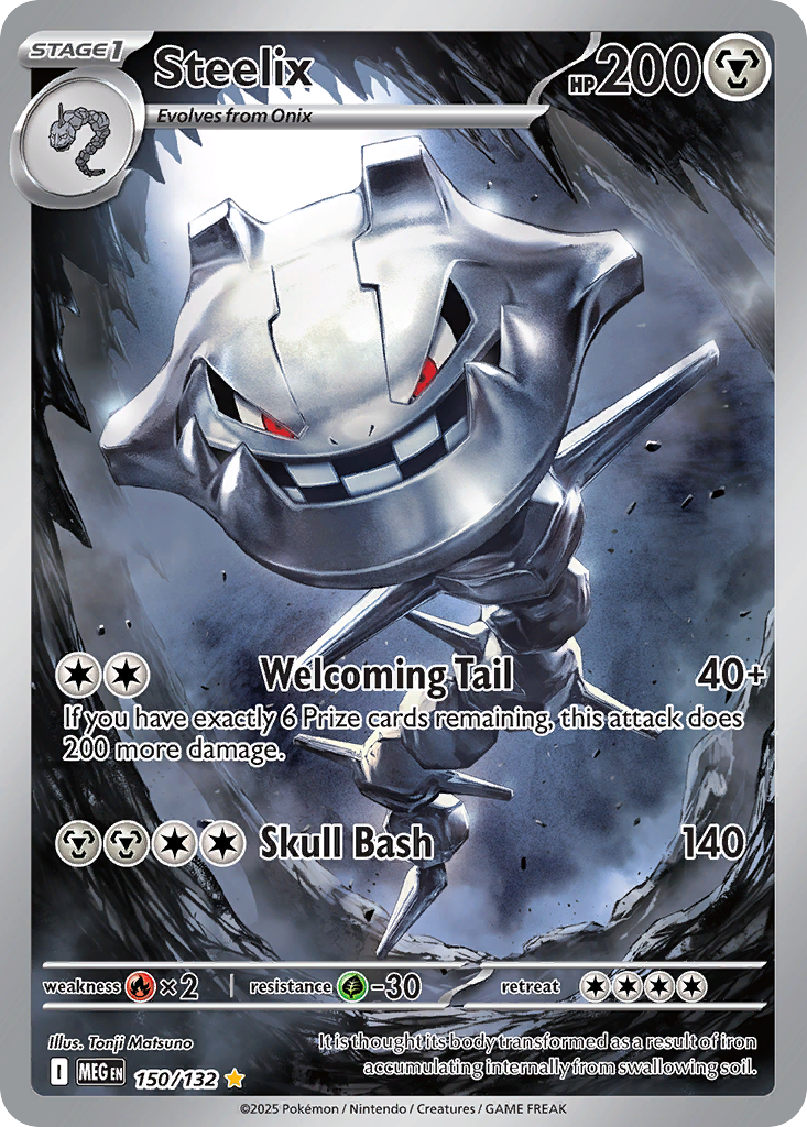 Steelix – Mega Evolution 150/132 Pokémon card