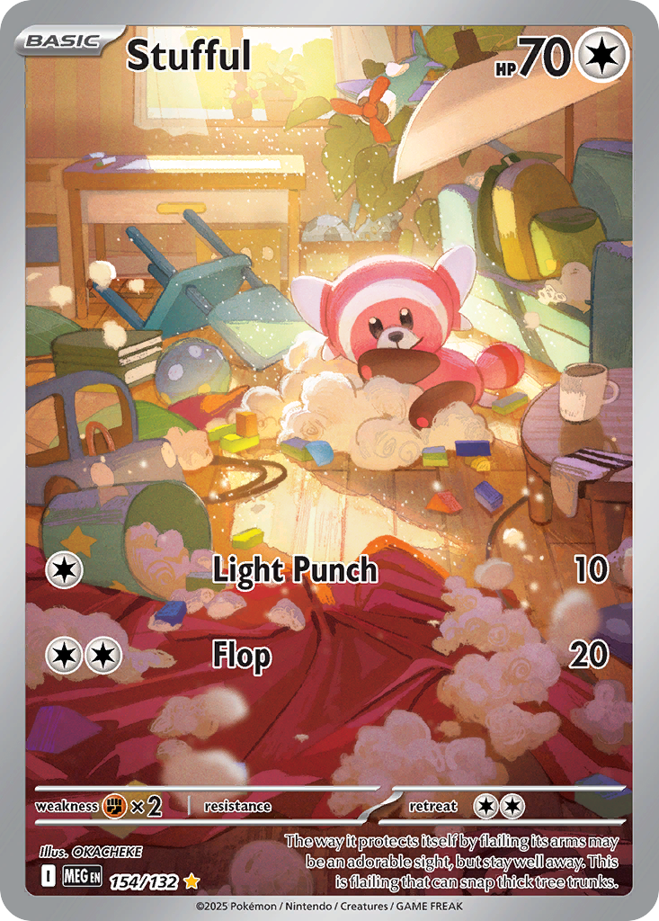 Stufful – Mega Evolution 154/132 Pokémon card