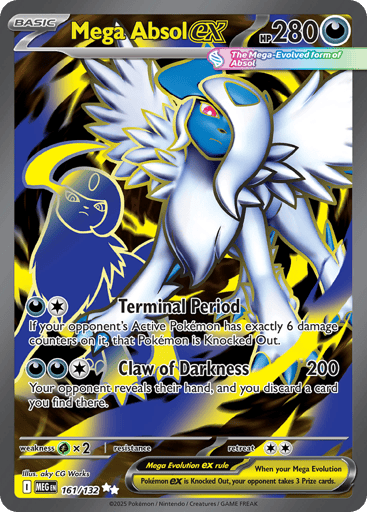 Mega Absol ex - Mega Evolution 161