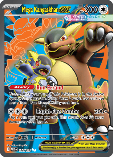 Mega Kangaskhan ex - Mega Evolution 164