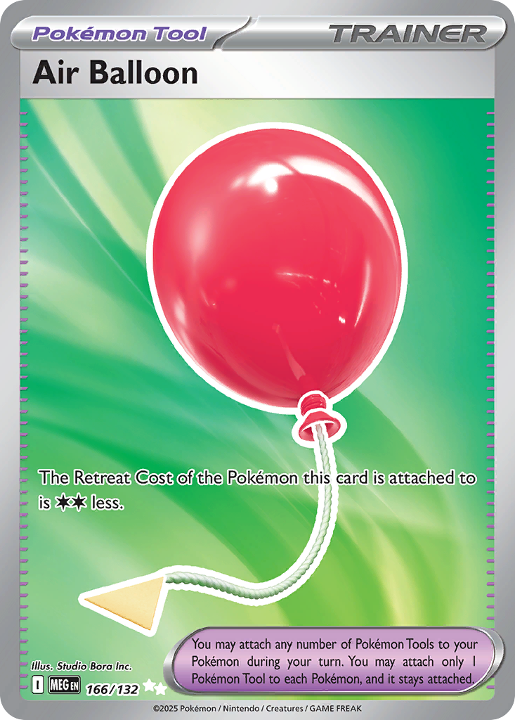 Air Balloon – Mega Evolution 166/132 Pokémon card