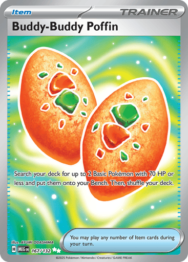 Buddy-Buddy Poffin - Mega Evolution 167