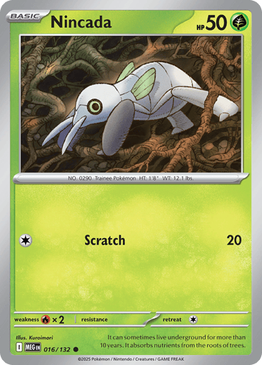 Nincada - Mega Evolution 16