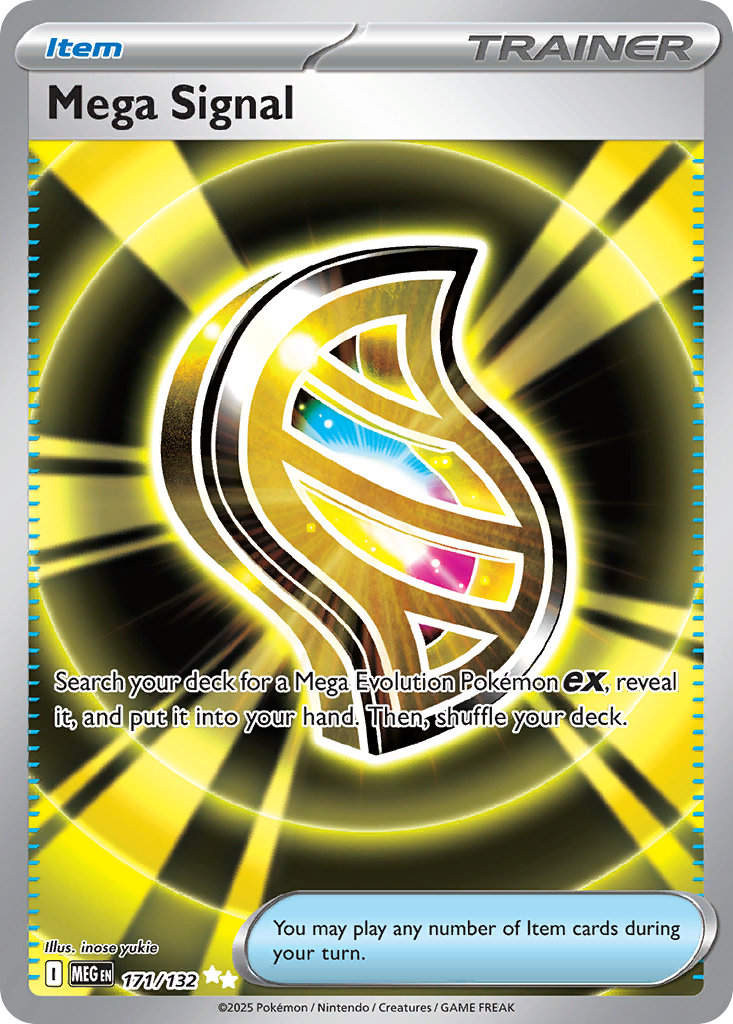 Mega Signal – Mega Evolution 171/132 Pokémon card