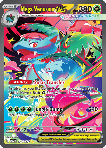 Mega Venusaur ex - Mega Evolution 177