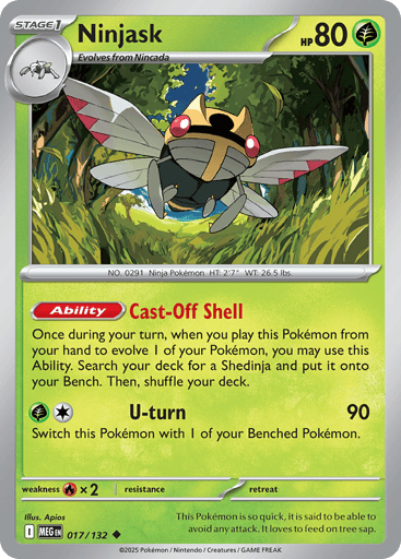 Ninjask - Mega Evolution 17
